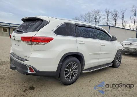 2018 Toyota Highlander Se from USA, damaged, VIN 5TDJZRFHXJS525139